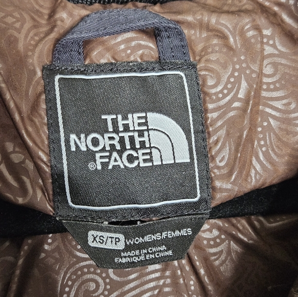 North Face Winter Ski/Snowboard Jacket Black/Brown Size XS - Picture 4 of 4